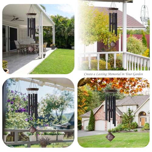Sympathy Wind Chimes for Loss of Loved One, Bereavement Gifts - size: Cardinal