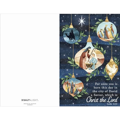 Christ The Lord Christmas Church Bulletins Church Bulletin Package Of 100 - Welcome The Congregation, Share Church Information And Services On Quality Church Bulletin Paper - General Worship Bulletins - style: Christ The Lord Christmas