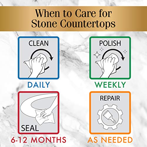 Stone Care International Granite Cleaner - 32 Fluid Ounces (4 Pack) Granite Marble Quartz Tile Travertine Limestone Slate Clean - size: 4 Pack