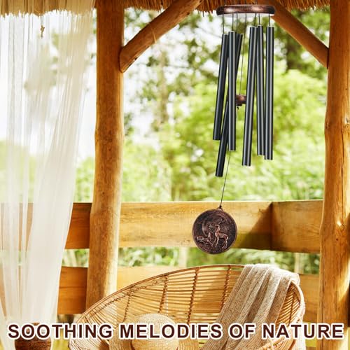 34" Deer Wind Chimes for Outside, Gifts for Women Mom Grandma - size: 34" Deer