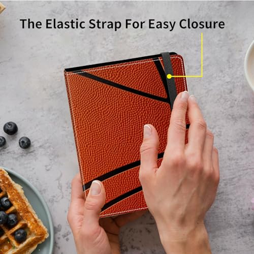 Small Photo Album 3.5x5 inch 80 Pictures PU Leather Photo Albums with Transparent Inner Pockets & Elastic Band for Wedding Boys Girl Travel Family Pictures - Basketball - color: Basketball, size: 3.5x5 Photo Album
