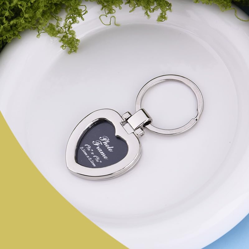 Unique Engraved Photo Frame for Women Men - color: Silver1