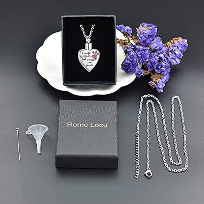Fashion Pet Cremation Jewelry Stainess Steel Heart Keepsake Ashes Necklace Dog Cat Paw Memorial Urn Pendant - color: Pink