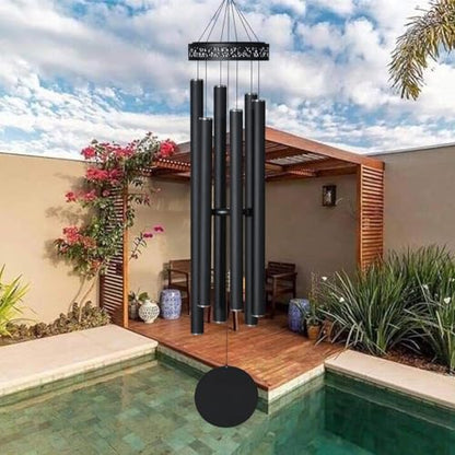 Suntimber 48" Large Wind Chimes for Outside Deep Tone, 6 Heavy Tubed Tubes | Memorial Sympathy Gifts for loss of loved one, Wind Chimes Outdoor Clearance for Garden,Yard,Patio and Lawn - size: 48" Large