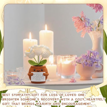 Sympathy Gift Loss of Loved One,White Lily of the Valley,Those We Love - color: White Lily of the Valley, style: Those We Love
