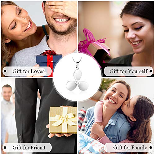Flower Cremation Ashes Jewelry Cremation Necklace Memorial Locket for Ashes Keepsake Urn Pendants for Women/Men - color: Silver 1