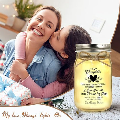 Gift for Daughter Birthday Gifts from Mom Dad Mother Daughters Gift - style: To My Daughter