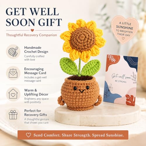 Get Well Soon Gift Baskets for Women, Surgery Recovery Care Package, Sympathy Gifts for Loss of Loved One, Thoughtful Care Package for Mom Her Wife Friends