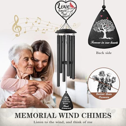 Sympathy Gifts for Loss of Loved one, 36'' Memorial Wind Chimes