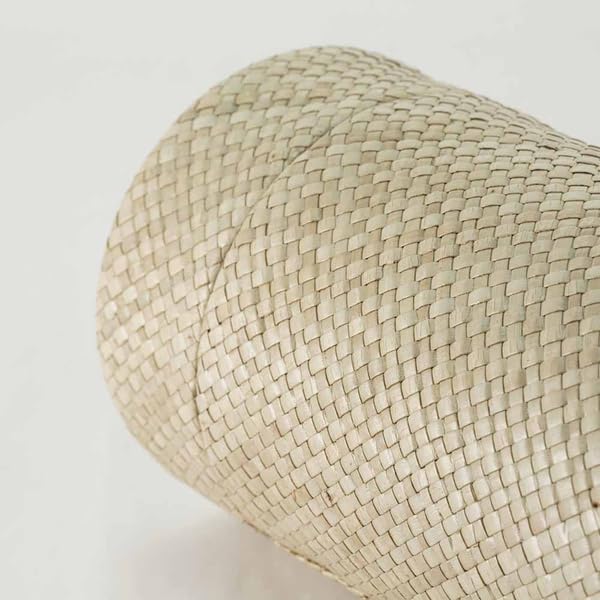 Woven Naturals Palm Tan Scattering Urn for Ashes 200 Cubic inches - color: Palm Tan