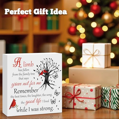 Memorial Bereavement Gifts Sympathy Gifts for Loss of Loved Mother Father Husband Wife Sister Brother Funeral Grief Think of You Gift Condolence Remembrance Decor Table Desk Decor