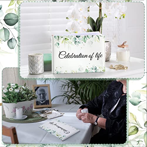 Patelai Funeral Guest Book with Pen, Celebration of Life - style: Celebration of Life