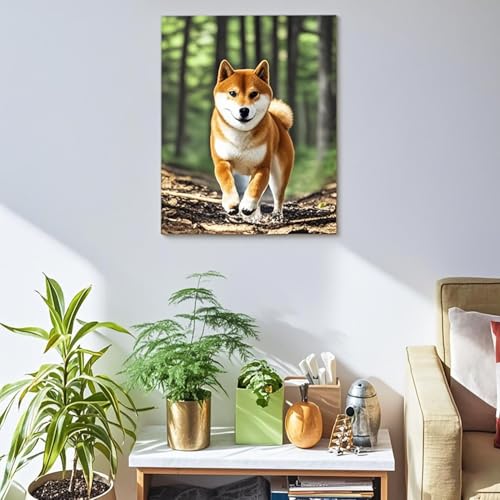 Personalized Photo to Canvas Print - Canvas Prints With Your Photos on Custom Wall Art for Bedroom, Living Room, Wedding Baby Pet Family Picture Framed Wall Art (20" W x 32" H) - size: 32"L x 20"W