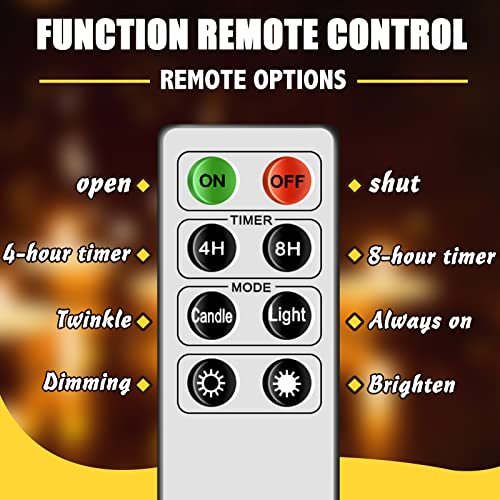 Pangda Flameless Memorial Candle with Remote Real Wax LED 3x6 in, Love - style: Love