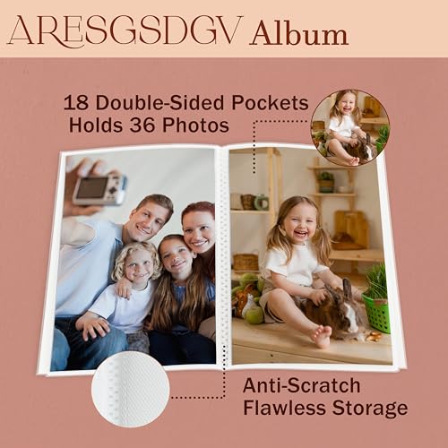 Pet photo album 4x6 18 Pockets Photos, Pet Memorial Photo Albums,Pet Remembrance Gift, Small Mini Photo Album Hold 36 Pictures Book - color: Rainbow