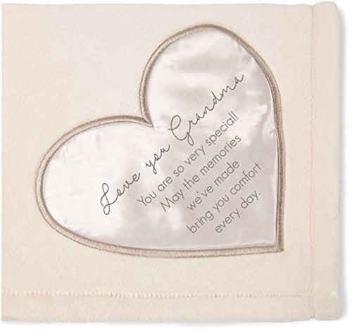 Pavilion Gift Company 19503 Comfort Blanket - Love You Grandma Thick Warm 320 GSM Royal Plush Throw Blanket - style: Love you Grandma You're Special