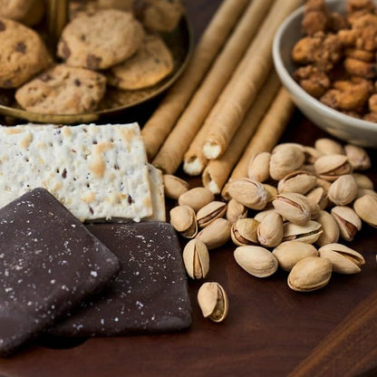 Snack Gift Basket Premium of Meat, Cheese, Cookies, Chocolate and Popcorn by GourmetGiftBaskets.com