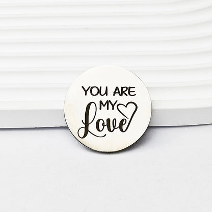 RFTWXHPN Long Distance Relationship Friendship Gifts for Women Men Pocket Hug Tokens Christmas Gift for Boyfriend Girlfriend - color: You Are My Love