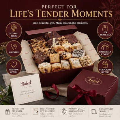 Dulcet Gourmet Gift Basket - Get Well and Sympathy Gift Basket - color: Congratulations