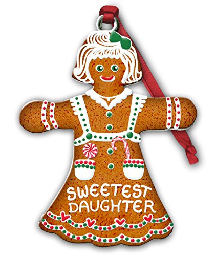 Cathedral Art (Abbey & CA Gift) Daughter Metal Angel Ornament, 4" - style: Daughter Angel