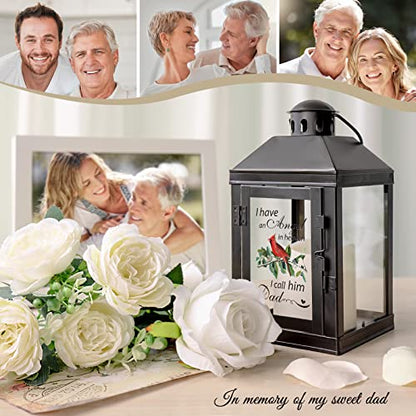 Memorial Lantern - Sympathy Gifts for Loss of Father, Bereavement & Rememberance Gifts - color: Dad