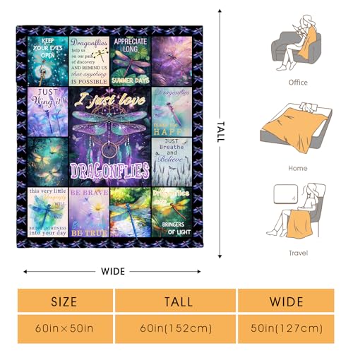 Butterfly Dream Catcher Blanket Gifts for Adults Women Girls Birthday Christmas Halloween Easter Mother's Day Presents Mom Wife Girlfriend Throw Blanket 60"x80" - color: Butterfly, size: 60"x80"