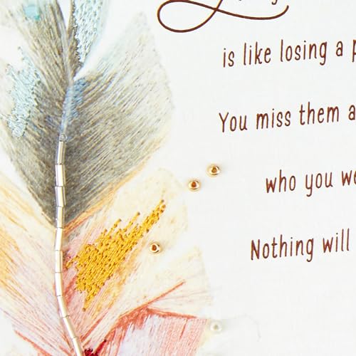 Hallmark Sympathy Card (Comfort In The Remembering) - color: Let There Be Memories
