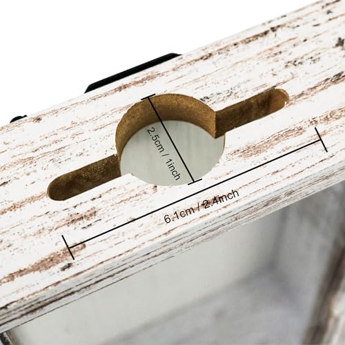Top Loading Shadow Box , Shadow Box with Slot on Top,Wood & Real Glass Display Case Frame Ready to Hang Memory Box , Pins, Awards, Medals, Wedding and Photos, Wthie, 5x7 - color: White, size: 5*7