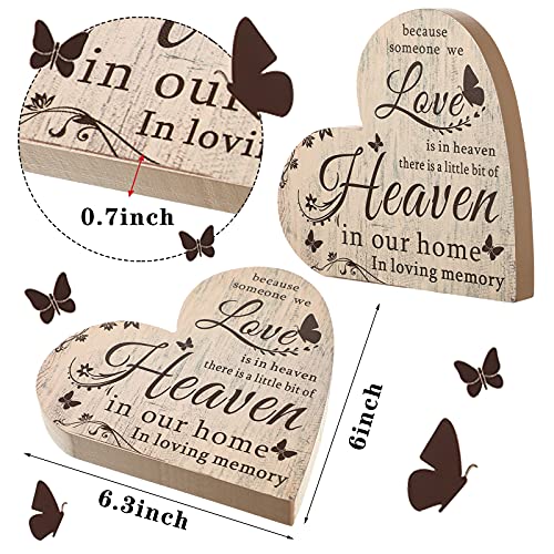 Sympathy Gift Bereavement Memorial Decor Sign Loss of Loved One Remembrance Sign Memorial Present Condolence Sign Loss of Mother Father Sympathy Gift Living Room Home Table Centerpiece Decor