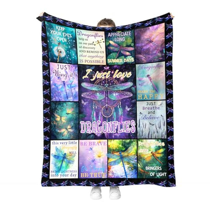 Butterfly Dream Catcher Blanket Gifts for Adults Women Girls Birthday Christmas Halloween Easter Mother's Day Presents Mom Wife Girlfriend Throw Blanket 60"x80" - color: Butterfly, size: 60"x80"