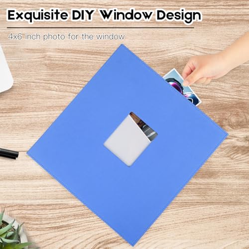 Extra Large Capacity 4x6 Photo Album, Holds 1000 Photos, Blue - color: Blue