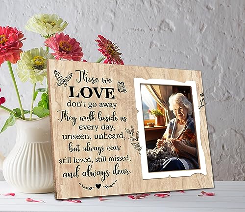 Memorial Picture Frame,Remembrance Picture Frame or Memorial Gift,Gifts for Loss of Loved One,Grandmother,Grandfather, Grandparents,Fits 4 x 6 In Photo