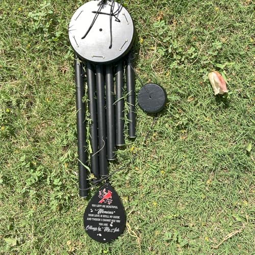 Memorial Sympathy Wind Chimes for Loss of Loved One 32'', Cardinal Wind Chimes in Memory of a Loved One Mother Father, Cardinal Memorial Gifts, Bereavement Condolence Remembrance Grieving Gifts - size: 32in