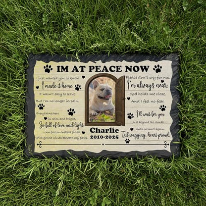 Personalized Pet Memorial Stone for Loss Dogs Cats - color: Memorial 6