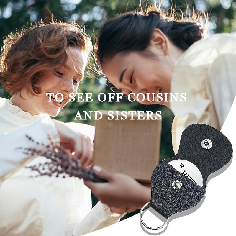 Pocket Hug Token for Women Mom Friend Birthday gifts for Her Him Long Distance Gifts for Men Dad Son Inspirational Keychain - color: Best Cousin Ever