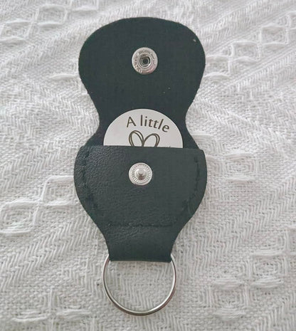 RFTWXHPN Pocket Hug Token Gift Keychain Christmas Birthday Gifts Long Distance Relationship Hug Tokens Keepsake Pocket Hugs - color: Because Someone We Love