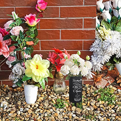 Geosar Cemetery Vases for Grave, I'll Miss You - style: I'll Miss You