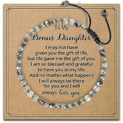 AGOT Daughter in Law Bracelets Gifts: Dear Daughter in Law Birthday Gifts from Mother in Law - color: BD- Moonstone