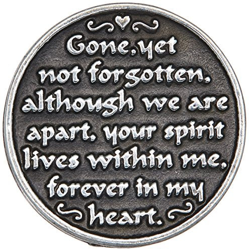Cathedral Art Loving Memory Pocket Token, 1-Inch, Silver, PT141 - style: Loving Memory