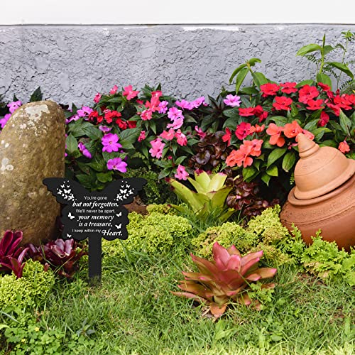 Roowest Grave Decoration for Cemetery Grave Marker for Memorial,Warm Style