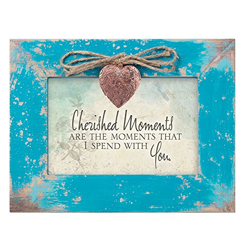 Cottage Garden Cherished Moments Teal Distressed Jewelry Music Box Plays Wind Beneath My Wings