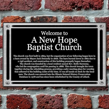 Personalized Memorial Plaque, Grave Marker, Remembrance Plaque, Outdoor, Indoor Memorial Plate Heavy Cast Aluminum - 6" x 8" - size: 6X8