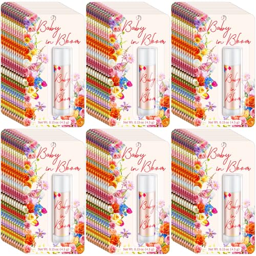 30 Pack Baby in Bloom Party Gifts Baby Shower Games Prizes Bulk Lip Balms Favors for Winners Adults Guests Gender Reveal Favors Decorations Souvenirs Gift Bags Stuffers - style: Baby in Bloom