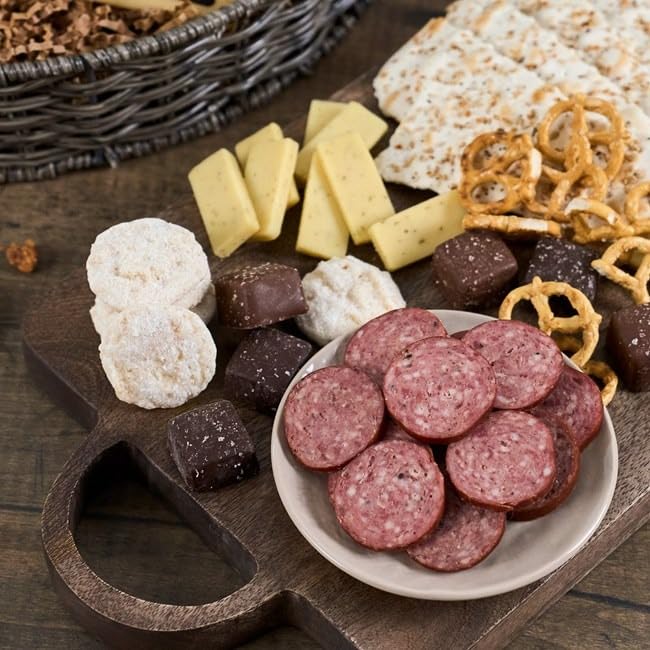 Snack & Chocolate Gift Basket Deluxe - Gourmet Food Gift by GourmetGiftBaskets.com