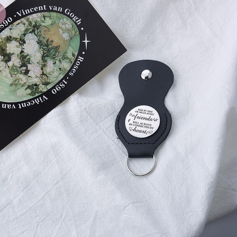 Pocket Hug Token for Women Men Him Birthday Inspirational Gifts for Daughter Friend Long Distance Gifts for Wife Mom - color: Friends Connected By Heart
