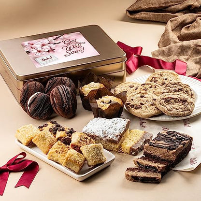 Get Well Soon Gifts For Men Food Gift Baskets Gourmet Get Well Soon Gift Baskets For Women, Men, Mom, Dad, Daughter, Family, Friends, Him, and Her Food Gifts By Dulcet Gift Baskets - color: Get Well
