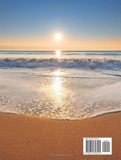 A Celebration of Life: Beach Themed Cover - Funeral Guest Book