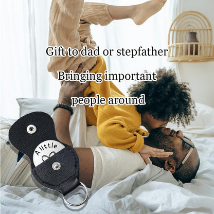 Pocket Hug Token for Women Mom Friend Birthday gifts for Her Him Long Distance Gifts for Men Dad Son Inspirational Keychain - color: Stepfather Dad