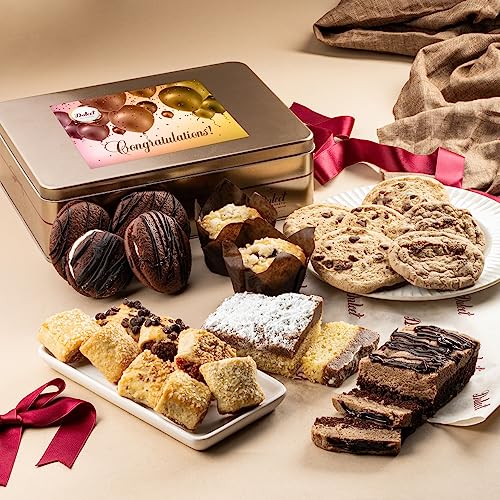 Congratulations Gifts Food Gift Baskets Congratulations Gift Baskets For Women, Men, Dad, Mom, Family, College Students, Friends and Corporates Food Gifts By Dulcet Gift Baskets - color: Congratulations
