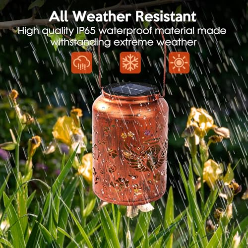 Dog Memorial Solar Lanterns Pet Passing Away Memorial Gifts for Loss of Dog | Paw Angel Sympathy Remembrance Bereavement Outdoor Pet Funerary Grave Decor